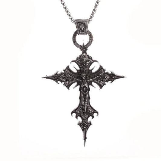 Spire Cross Necklace