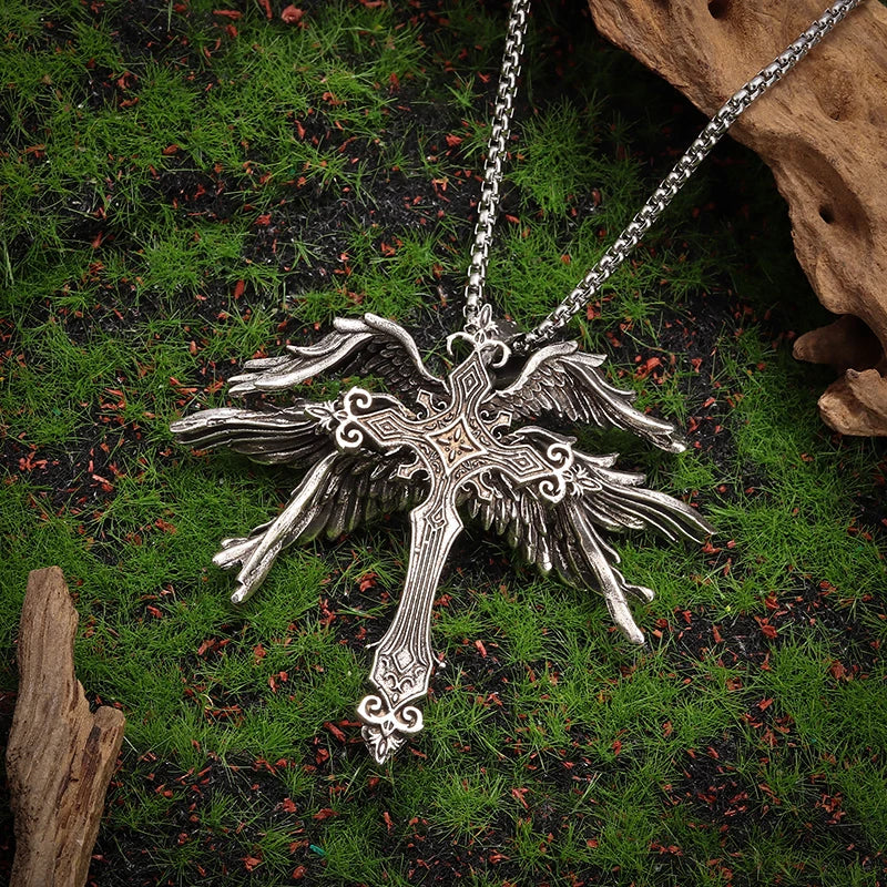 Celestial Cross Necklace